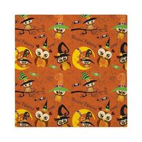 CafePress Halloween Owls Queen Duvet Cover, Printed Comforter Cover, Unique Bedding
