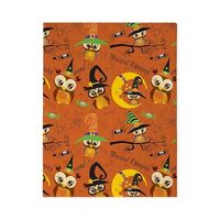 CafePress Halloween Owls Twin Duvet Cover, Printed Comforter Cover, Unique Bedding,
