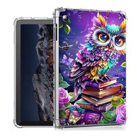 Tudguiloae for Kindle Fire HD 8 & HD 8 Plus (2022) case, Lightweight TPU Transparent Clear Shock