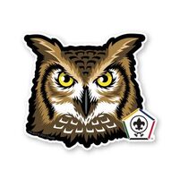 Wood Badge Sticker - Owl Critter - ClassB