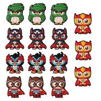 YOKUSHI Owl Silicone Focal Beads for Pens, 15Pcs Silicone Focal Beads Bulk Cool Shaped Silicone Bead