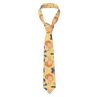 HaYuer Crooked Owl Men's Necktie - Elegant Design for Weddings, Business, and Formal Events - A