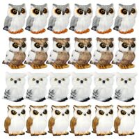 24 Pcs Owl Plush Toys - 3.2 Inch Soft Owl Decor for Christmas, Holiday, Birthday Party Presents