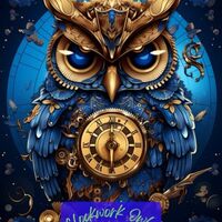 Clockwork Owls: Masters of Time Coloring Book Vol 3