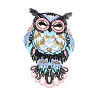 Cute Owl Patch for Clothes, Fashion Embroidery Appliques Patches for Sewing T-Shirts Backpacks Vests