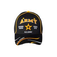 Artisan Owl Officially Licensed US Army with Logo Defending Freedom Baseball Cap