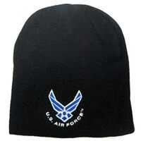 Artisan Owl Officially Lincensed Air Force Symbol Beanie Black