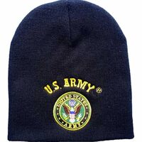 Artisan Owl Officially Licensed US Army Emblem Beanie