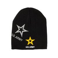 Artisan Owl Officially Licensed US Army Logo with Shadow Beanie