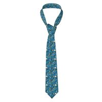 Vosery Ties For Men - Owls And Trees Ties For Men, Printed Neckties For Work, Wedding, Party, Activi