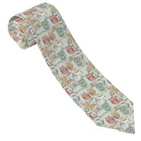 Buewutiry Ties for Men - Comfort Cute owl Men's Neckties for Business Wedding Birthday Father&#