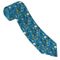 Novastar Ties for Men - Comfort Owls And Trees Men's Neckties for Business Wedding Father'