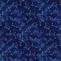 Timeless Treasures Owl Always Love You Constellations Night, Fabric by The Yard