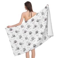 KoloQren Owl Tree Branches Print Bath Towel 52 X 32 in,Larger & Lighter, Super Soft and Highly A