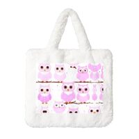 Cute owl Plush Handbag for Women - Perfect for Keys, Lipstick, and More - Ideal Gift for Christmas, 