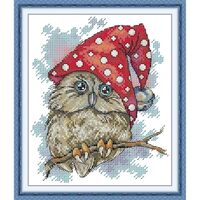 CROSSDECOR Stamped Cross Stitch Kits Full Range of DIY Needlepoint for Adult Beginners Pattern, for 