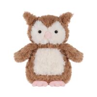 Apricot Lamb Flower Owl Plush Stuffed Animals for Kids, Soft Cute Plush Toys for Baby Girl and Boy, 