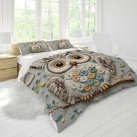 YXDream Duvet Cover Set 3 Piece Bedding Set Magical Animals Comforter Set Aesthetic Mythological Col