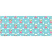 susiyo Pattern with Owls and Cakes Gift Wrapping Paper Perfect for Wedding, Baby Shower, Valentine&#