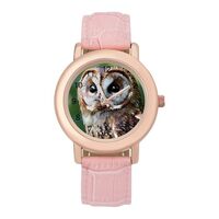 Tawny Owl Classic Watches for Women Funny Graphic Ladies Wrist Watches Easy to Read