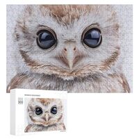 Cute Owl Wooden Puzzles Colorful DIY Picture Puzzle Home Decoration Creative Gifts 300 PCS