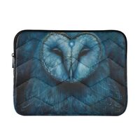 Qumton Witchy Owl Laptop Sleeve 13 inch, Protective Laptop Case Briefcase Notebook Cover Carrying Co