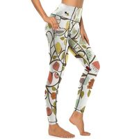 Nugier Stretchy High Waist Yoga Pants, Soft Tummy Control Leggings Women Long Workout Athletic Tight