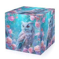 Owl Animal Magic Cube for Men Women 3x3 Speed Cube Funny Puzzle Game Gifts