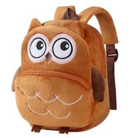 HAHASHOW Toddler Backpacks for Boys Girls 2-4, Cute Plush Animal Cartoon Kids Backpack for Daycare K