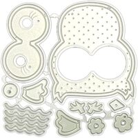 Lovely Owl Mould Cutting Dies, for DIY Scrapbooking Photo Album Decorative Embossing Paper Dies for 