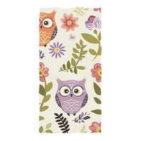 ALAZA Owls Flower Beach Towel, Absorbent Quick Dry Swimming Yoga Beach Towels, 31x71in Sand Free Mic