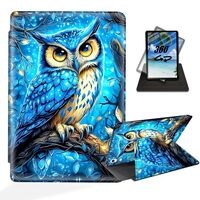 ETLKJVBL for iPad 10th Generation Case, 360 Degree Rotating Stand Cover Multi Angle Viewing, Auto Sl