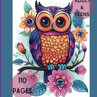 Owl mandala coloring book for adults & teens