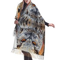 Hiioyt Owl Beliefs Stylish Scarfs Fall Winter Scarves Shawls And Wraps For Women For All Season Chri