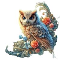 Owl Decal Sticker for Drink Tumblers, Adorable Funny Laptop Decals, Binders, Phones and so much more