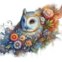 Owl Decal Sticker for Drink Tumblers, Adorable Funny Laptop Decals, Binders, Phones and so much more