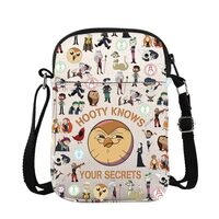 Owl Movie Inspired Crossbody Bag Owl Hooty Fans Gift Hooty Cartoon Character Gift Hooty Knows Your S