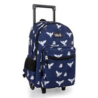 Tilami Rolling Backpack for Kids 18 Inch Double Handle Wheeled Bookbag for Boys & Girls for Scho