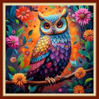 Joyhoor Cross Stitch Kits for Beginners Stamped Cross-Stitch Supplies Needlework preprint Embroidery
