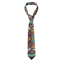 Elevate Your Style with HYTTER Owl at Night Prints Men's Necktie - Premium Quality Polyester Fi