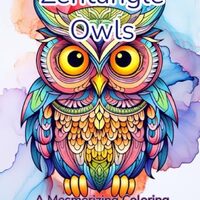 Zentangle Owls: A Mesmerizing Coloring Adventure