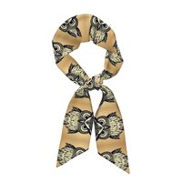 SDEGTHO Cute Owl Fashion Silk Scarves,Cute Silk Scarf Lightweight Sunscreen Spring And Fall Gift For