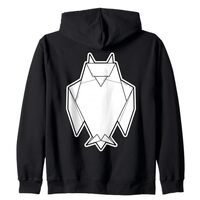 Horned Owl x Origami Owl Geometric Zip Hoodie