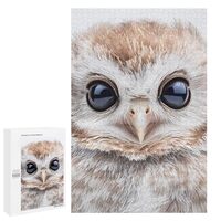 Cute Owl Wooden Puzzles Colorful DIY Picture Puzzle Vertical Home Decoration Creative Gifts 1000 PCS
