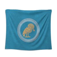 Lrajan&Daucus Ancient Greek Cultural Emblem Tapestry Wall Hanging Decor - 100cm x 125cm Thick Po
