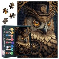 1000 Piece Puzzles for Adults, Owl Jigsaw Puzzle, Animal Jigsaw Puzzles 1000 Pieces for Family, Adul