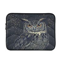 ALAZA Cute Starry Owl Laptop Sleeve Bag Waterproof Protective Notebook Case, 15.6 Inch