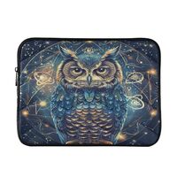ALAZA Boho Style Owl Laptop Sleeve Bag Waterproof Protective Notebook Case, 13-13.3, 14 inch