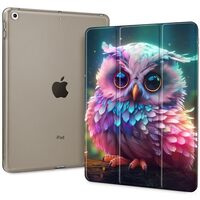 Tuiklol Case for iPad 10.2 inch case 2021 Release 9th Gen, Built in Pencil Holder - Trifold Stand-Au