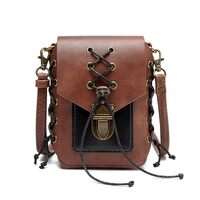 Gothic Owl Crossbody Bag Renaissance Accessories Shoulder Bag Steampunk Belt Pouch Women Cute Cell P